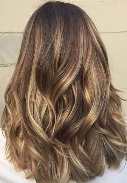braune haare blond,