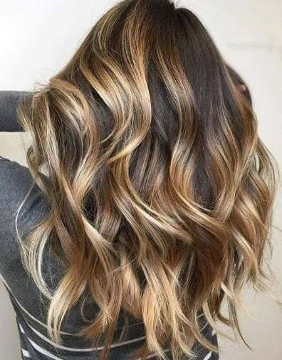 braune haare blond,
