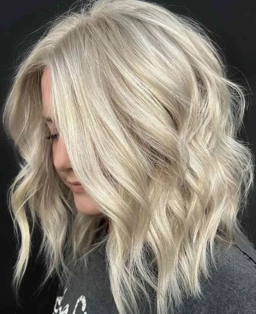 Honigblondes Haar