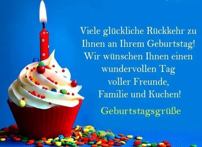 Speziell Geburtstagsgrüße