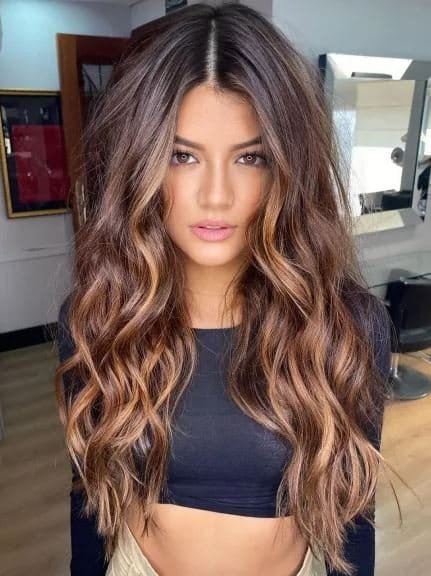 Braune Haare Mit Blonden Strähnen 21 Braune haare mit blonden strähnen,