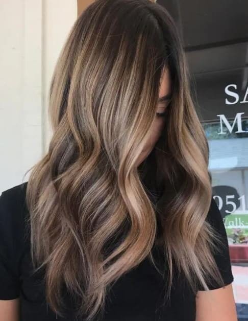 Braune Haare Mit Blonden Strähnen 16 Braune haare mit blonden strähnen,