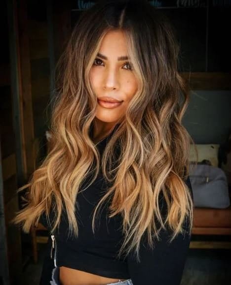 caramel kupfer haare mit blonden strahnen 22 Caramel Kupfer Haare Mit Blonden Strähnen