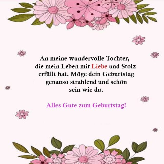 Erwachsen Tochter Rührend Geburtstagswünsche Tochter 1 erwachsen-tochter-ruhrend-geburtstagswunsche-tochter