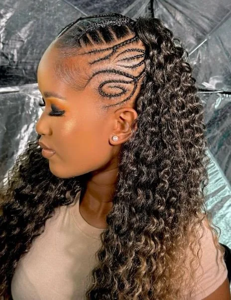 geflochtene zopfe afro haare 22 Geflochtene Zöpfe Afro Haare