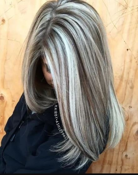 Graue Haare Mit Blonden Strähnchen Aufpeppen 3 Graue haare mit blonden strähnchen aufpeppen