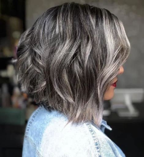 Graue Haare Mit Blonden Strähnchen Aufpeppen 7 Graue haare mit blonden strähnchen aufpeppen