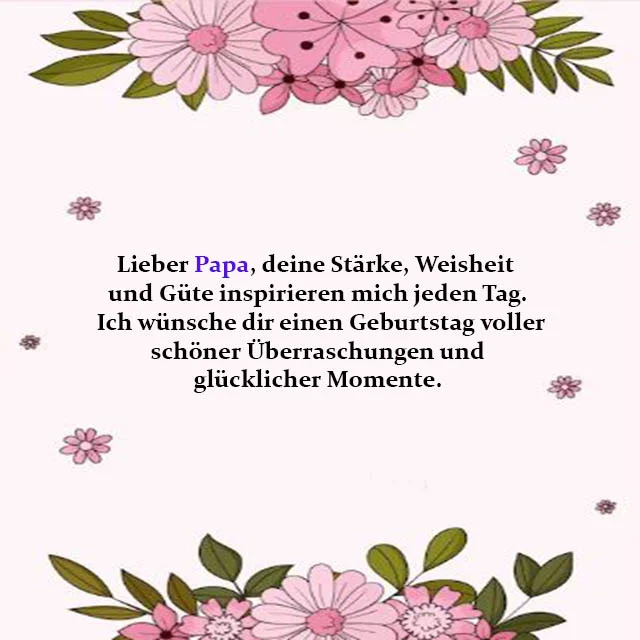 150+ Geburtstagswünsche und Sprüche Für Papa 1 Geburtstagswünsche und Sprüche Für Papa