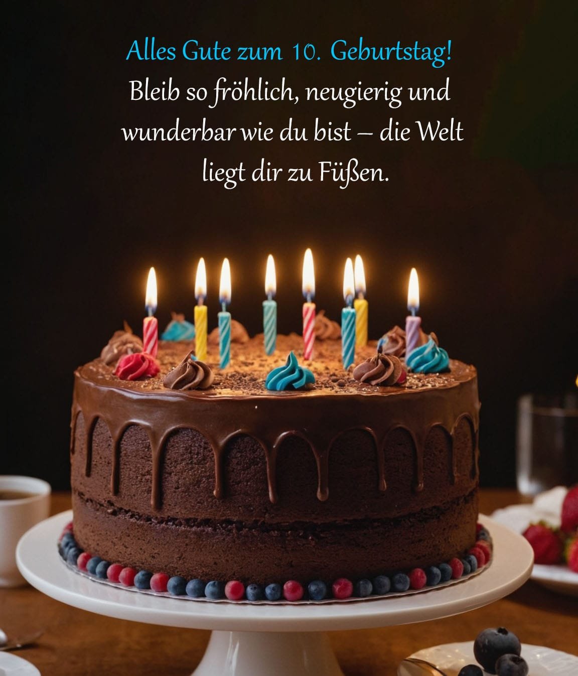 Schöne Sprüche und Glückwünsche zum 10. Geburtstag 3 Sprüche Und Glückwünsche Zum 10. Geburtstag