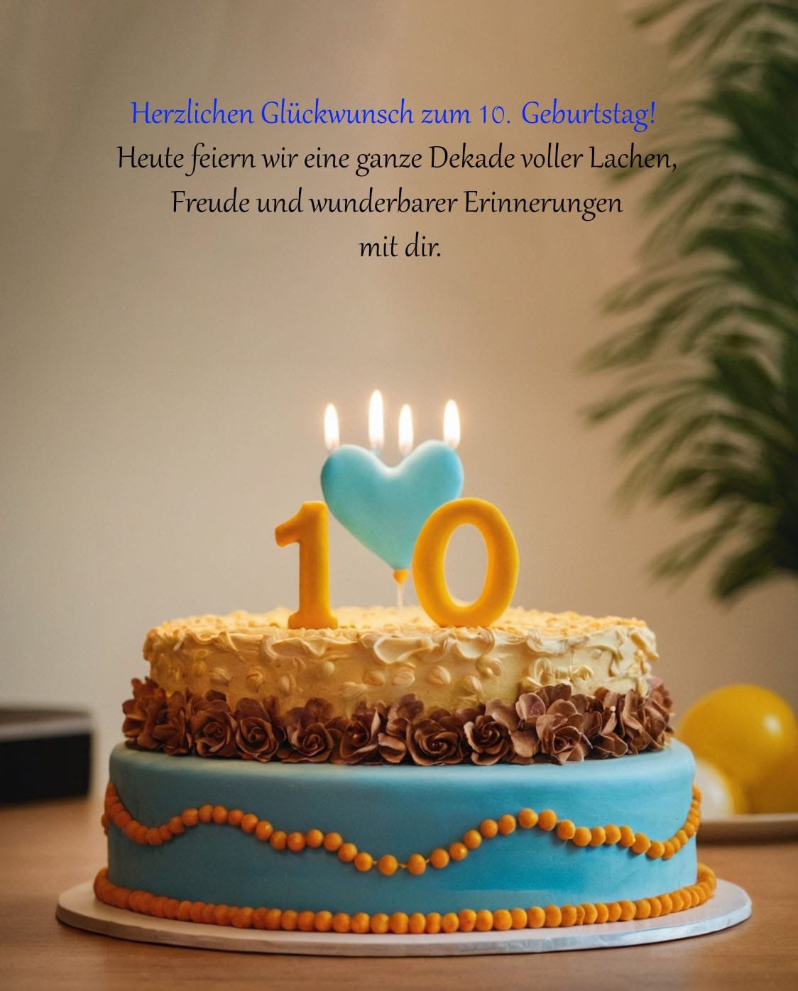 Schöne Sprüche und Glückwünsche zum 10. Geburtstag 1 Sprüche Und Glückwünsche Zum 10. Geburtstag
