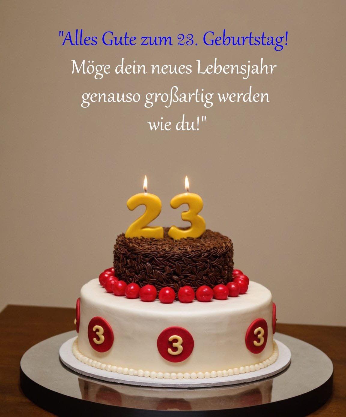 Schöne Sprüche und Glückwünsche zum 23. Geburtstag 1 Sprüche Und Glückwünsche Zum 23. Geburtstag
