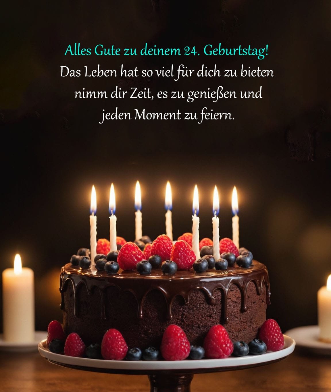 Schöne Sprüche und Glückwünsche zum 24. Geburtstag 3 Sprüche Und Glückwünsche Zum 24. Geburtstag