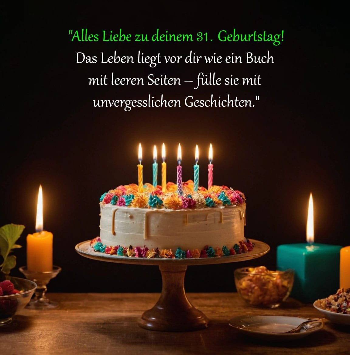 Schöne Sprüche und Glückwünsche zum 31. Geburtstag 2 Sprüche Und Glückwünsche Zum 31. Geburtstag