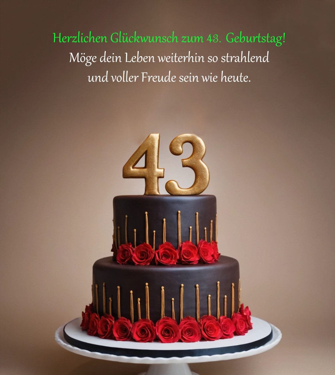 Schöne Sprüche und Glückwünsche zum 43. Geburtstag 1 Sprüche Und Glückwünsche Zum 43. Geburtstag