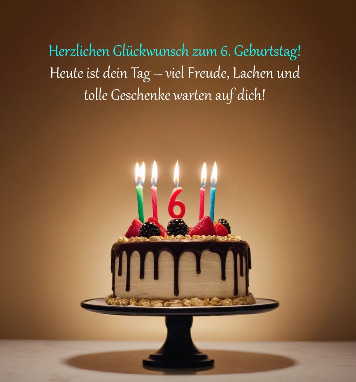 Schöne Sprüche und Glückwünsche zum 6. Geburtstag 1 Sprüche Und Glückwünsche Zum 6. Geburtstag